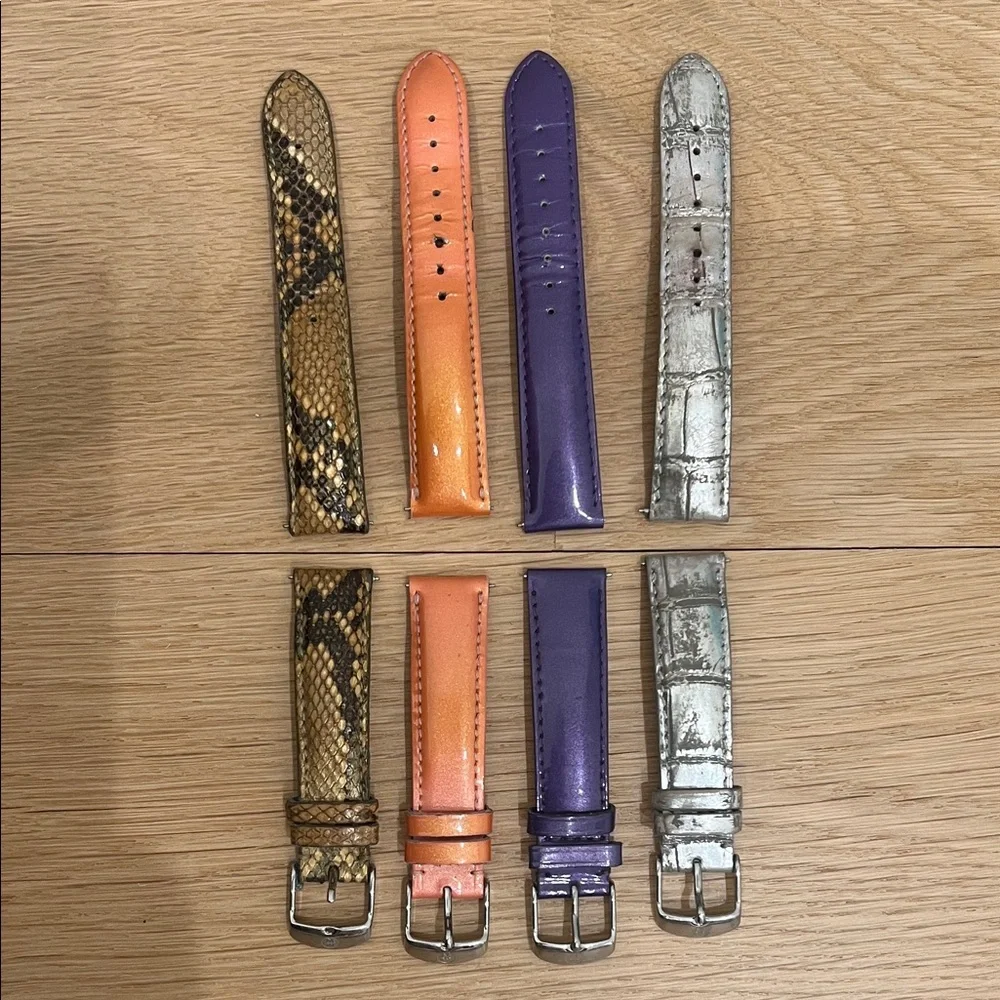 Michele Multi-Color Watch Straps